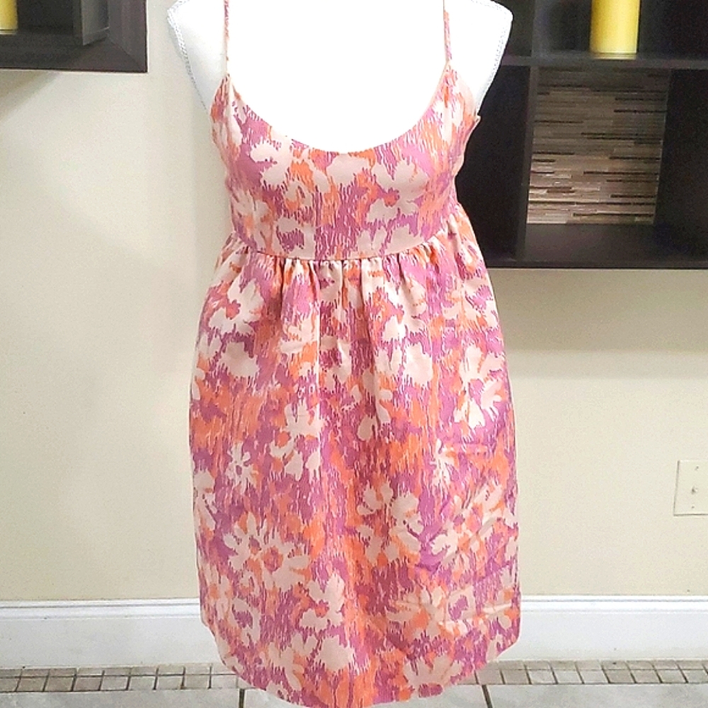 Anthropologie A Rose Has No Teeth Boho Floral Babydoll Flowy Summer Mini Dress S